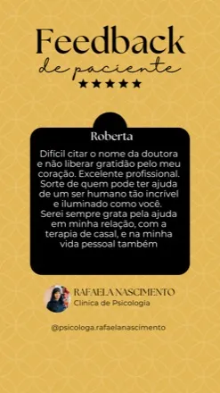 Avaliação de Roberta