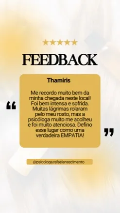 Avaliação de Thamiris